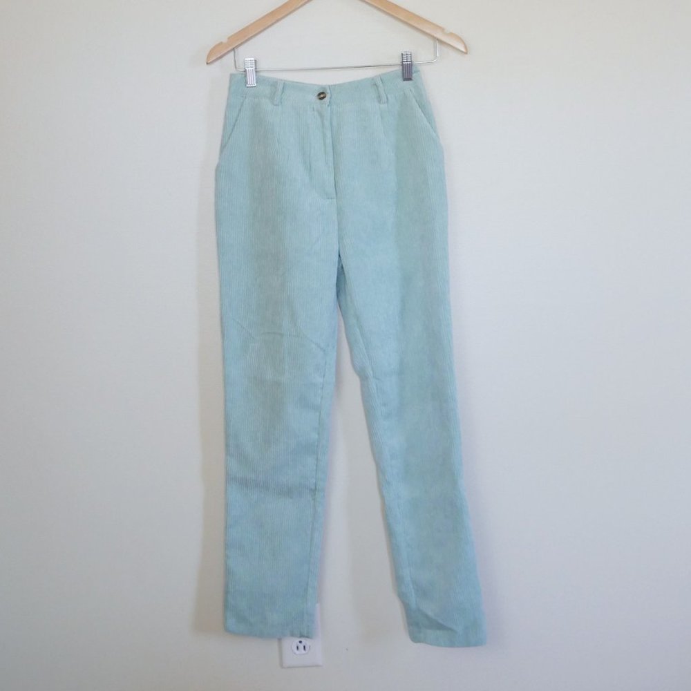 NWT Nasty Gal High Waisted Tapered Corduroy Pants